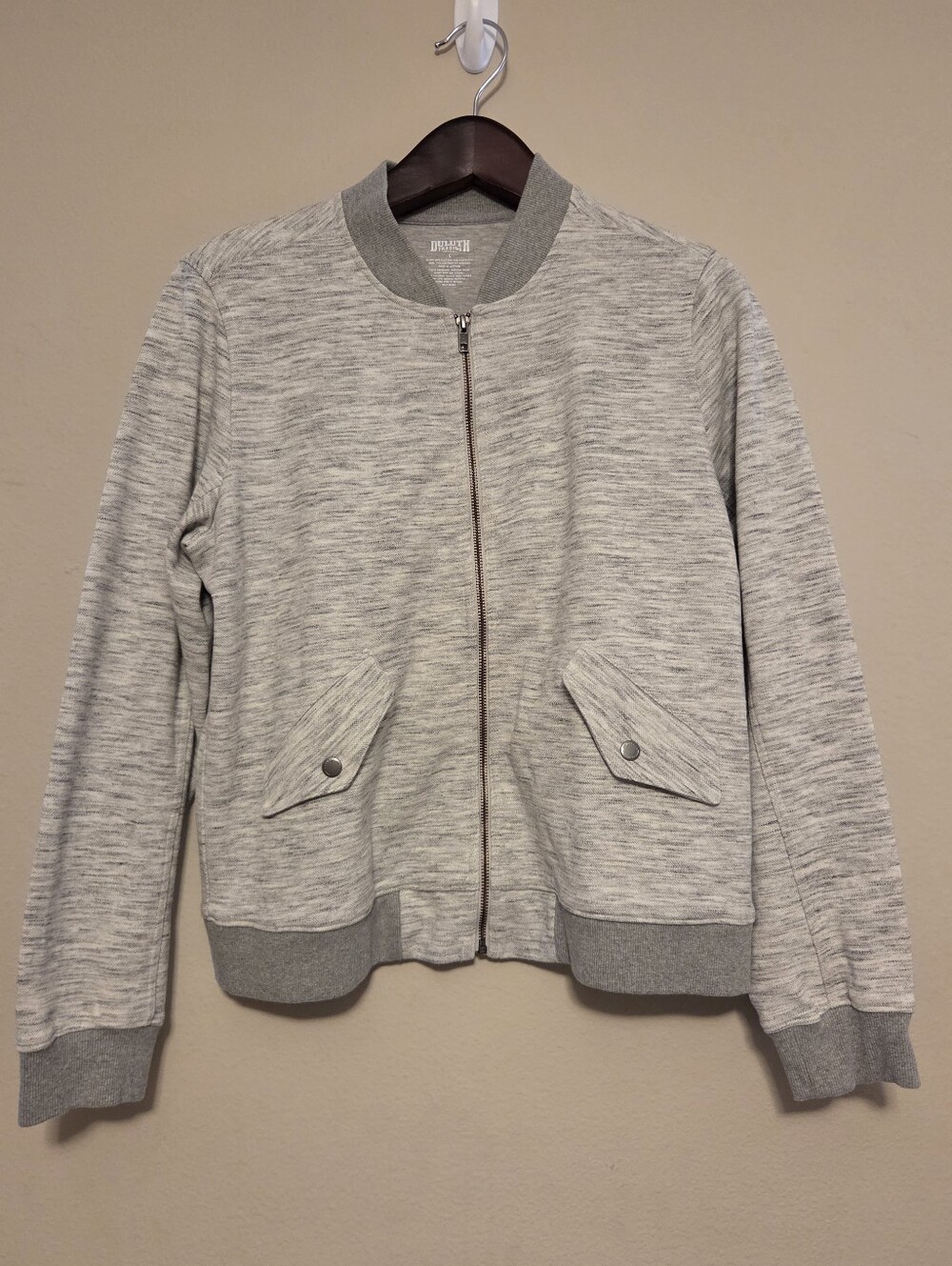 Duluth Trading Women's Deux More Double Knit Bomber Jacket